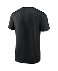 Fanatics Men's Black Chicago Blackhawks Authentic Pro Primary T-Shirt