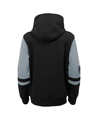 Outerstuff Preschool Black Brooklyn Nets Straight to the League Full-Zip Hoodie