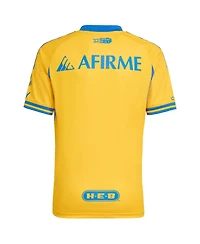 Adidas Big Boys and Girls Gold Tigres Uanl 2025/26 Home Replica Jersey
