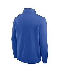 Nike Men's Royal Kentucky Wildcats Primetime Club Half-Zip Pullover Sweatshirt