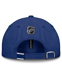 Fanatics Men's Blue Toronto Maple Leaf's Authentic Pro Prime Adjustable Hat
