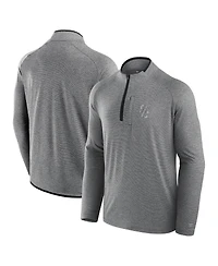 Fanatics Men's Black Usc Trojans Mock Neck Half-Zip Pullover Jacket