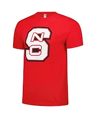 Fanatics Unlabeled Men's Red Nc State Wolfpack Basic T-Shirt
