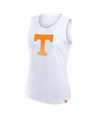 Fanatics Women's White Tennessee Volunteers Activate Slub Tank Top
