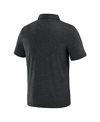 J. Palmer Men's Black Pittsburgh Steelers Four Down Polo Shirt