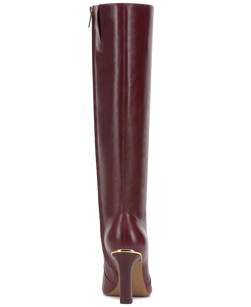 Vince Camuto Women's Gylina Knee-High Wide-Calf Dress Boots