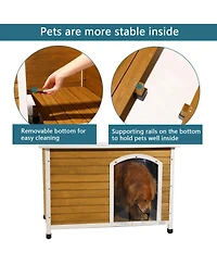 Streamdale Furniture Large Yellow Waterproof Dog House