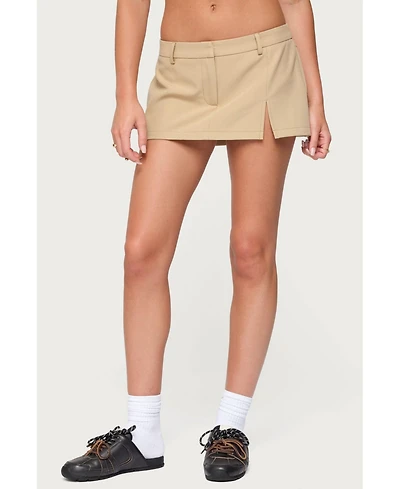 Edikted Women's Madalene Tailored Mini Skort