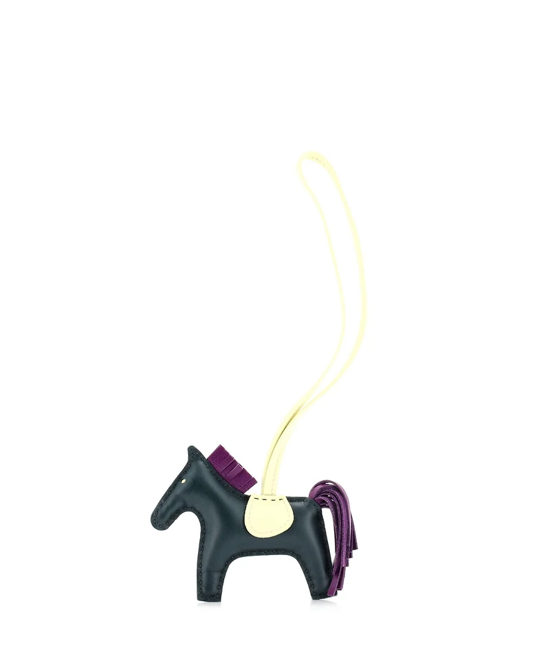 Pre-Owned Hermes Pm GriGri Rodeo Bag Charm Leather