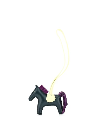 Pre-Owned Hermes Pm GriGri Rodeo Bag Charm Leather