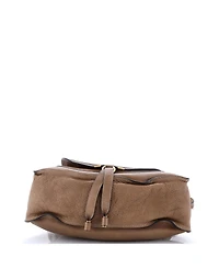 Pre-Owned Chloe Small Marcie Satchel Leather