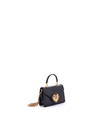 Pre-Owned Dolce & Gabbana Small Devotion Top Handle Bag Leather