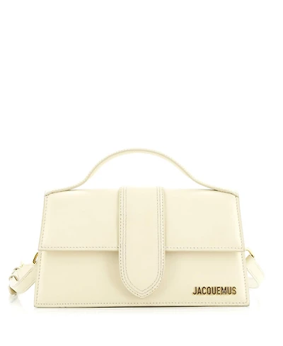 Pre-Owned Jacquemus Le Grand Bambino Flap Bag Leather