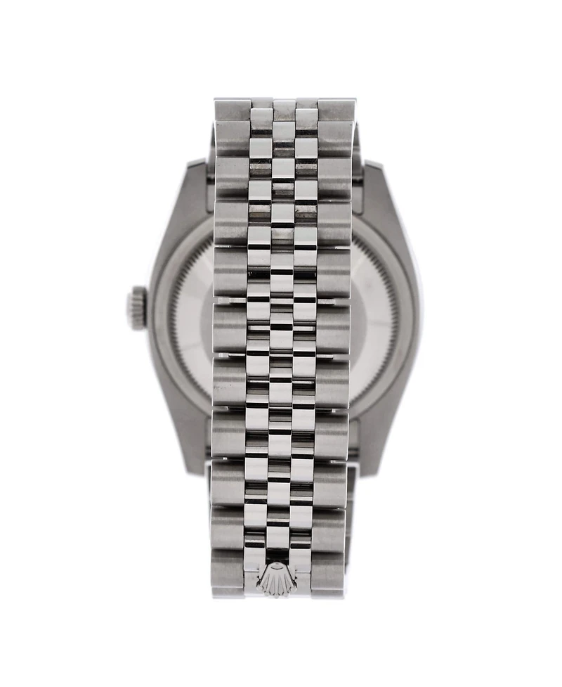 Pre-Owned Rolex Oyster Perpetual Datejust Automatic Watch in Stainless Steel and White Gold 36mm