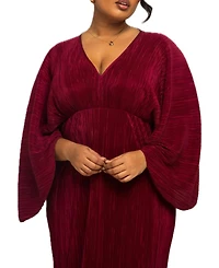 Fashion-szn Curve Women's Statement Maxi Dress