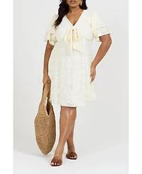 Fashion-szn Curve Women's Floral Skater Dress