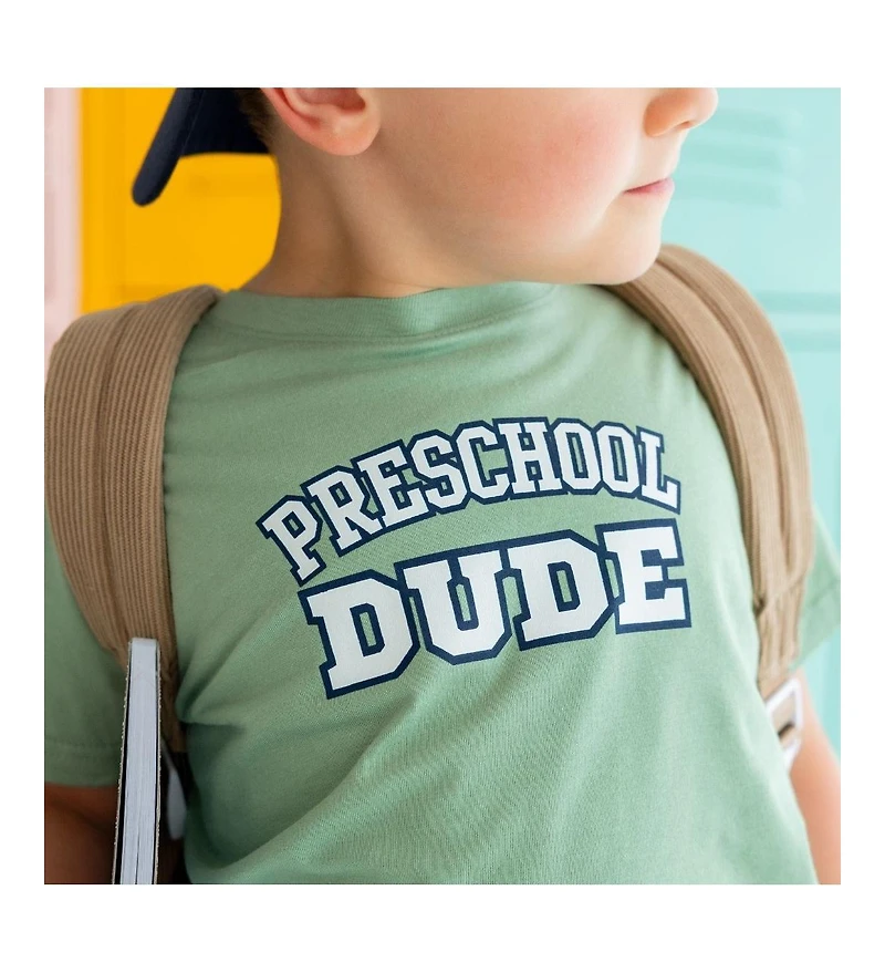Sweet Wink Toddler Boys Preschool Varsity Short Sleeve T-Shirt