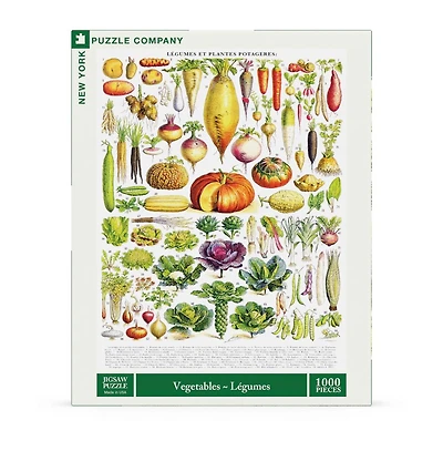 New York Puzzle Company Vegetables Legumes 1000 Piece Puzzle