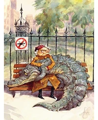 New York Puzzle Company Crocodile Tears 500 Piece Puzzle