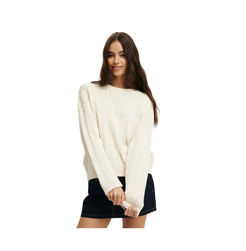 Cotton On Women's Crew Neck Sweater