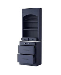 Streamdale Furniture Modern Kitchen Pantry Cabinet Set of 2