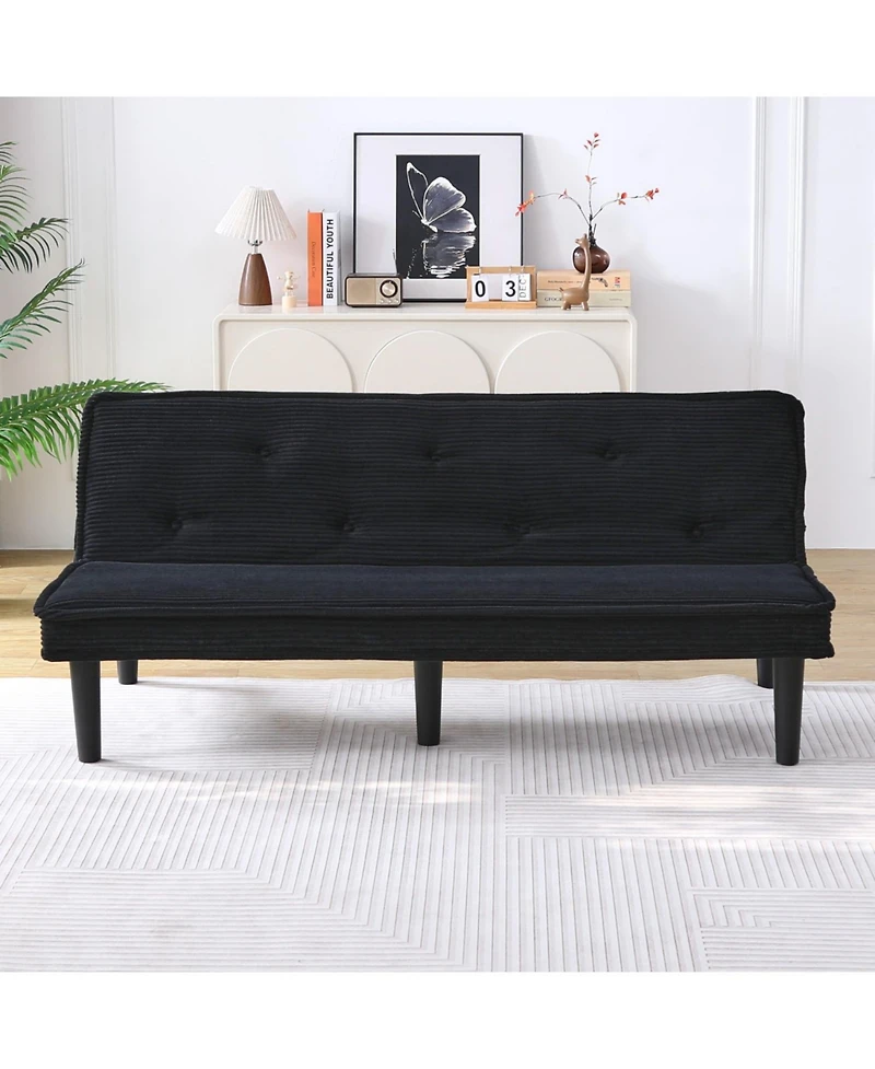 Streamdale Furniture 66" Corduroy Sofa Bed
