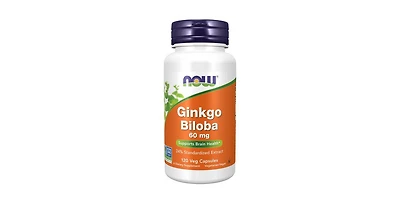 Now Foods Ginkgo Biloba ,60 mg ,120 Caps
