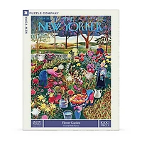 New York Puzzle Company Flower Garden 1000 Piece Puzzle