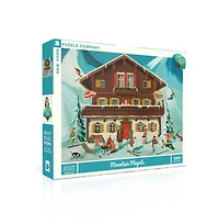New York Puzzle Company Mountain Moguls 1000 Piece Puzzle