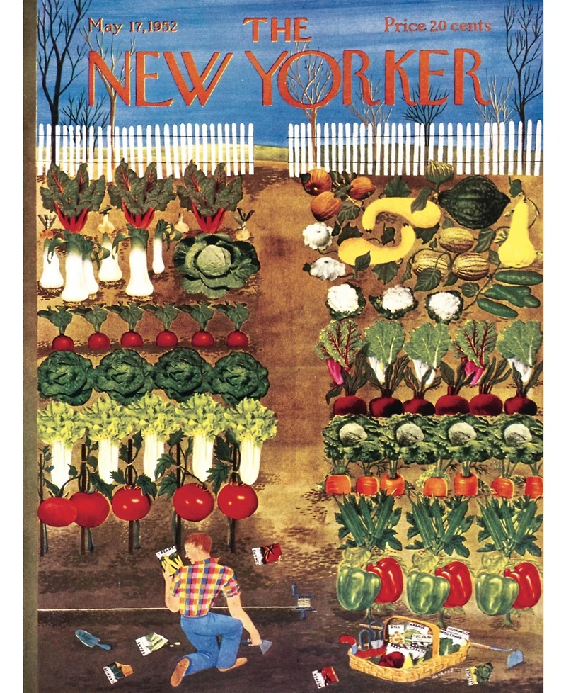 New York Puzzle Company Vegetable Garden 1000 Piece Puzzle