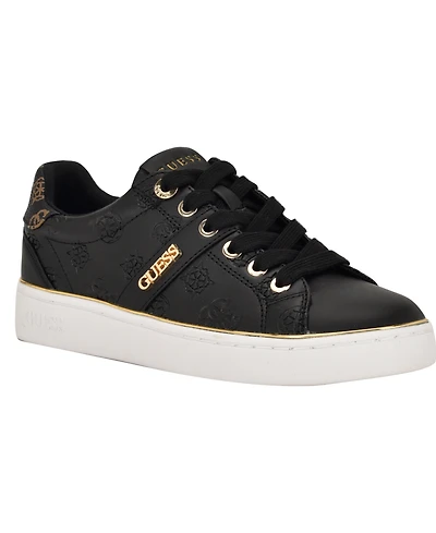 Guess Women's Britz Low Profile Lace-Up Sneakers