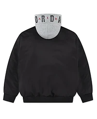 Jordan Big Boys Hooded Bomber Jacket