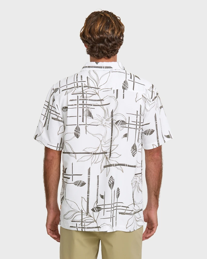 Quiksilver Waterman Men's Paddle Out Short Sleeve Shirt