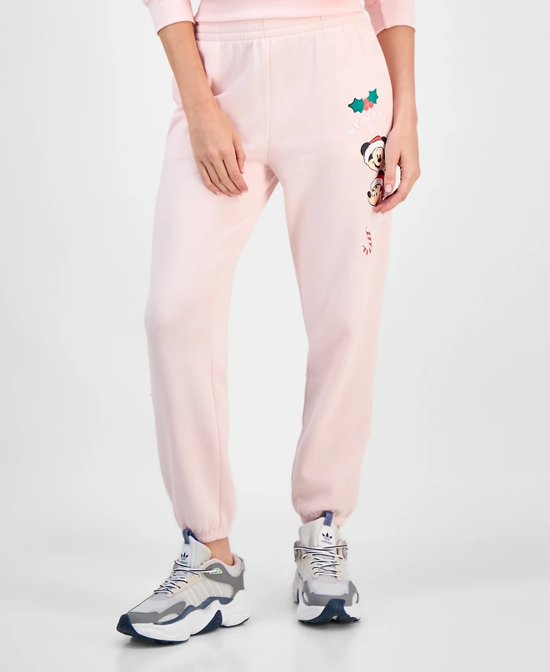 Disney Juniors' Merry & Joyful Jogger Sweatpants