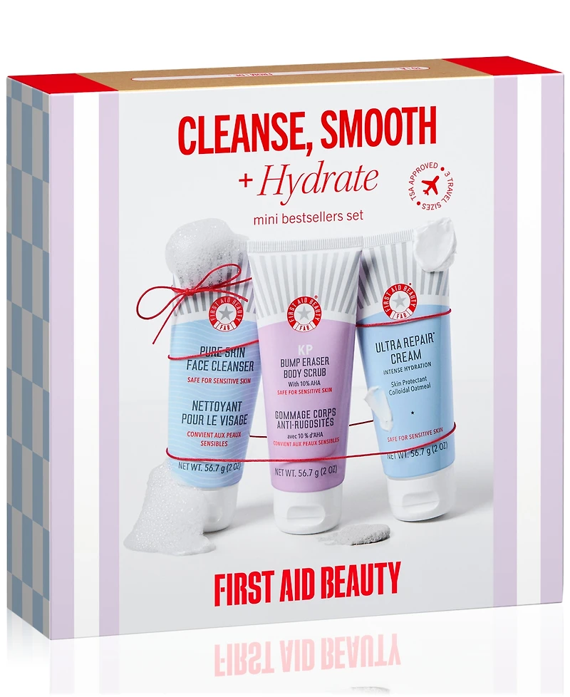 First Aid Beauty 3-Pc. Cleanse, Smooth + Hydrate Mini Bestsellers Set
