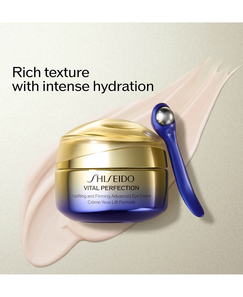 Shiseido Vital Perfection Uplifting & Firming Advanced Eye Cream, 0.5 oz.