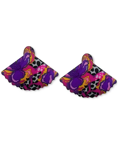 Swanky Designs Liora Mini Fan Stud Earrings