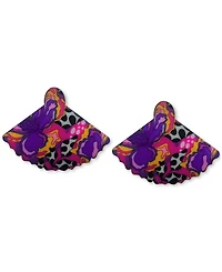 Swanky Designs Liora Mini Fan Stud Earrings