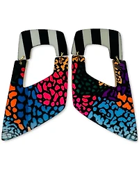 Swanky Designs Raquel Dangle Abstract Earrings