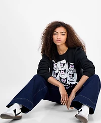 Grayson Threads, The Label Juniors' Kuromi Graphic Sweatshirt