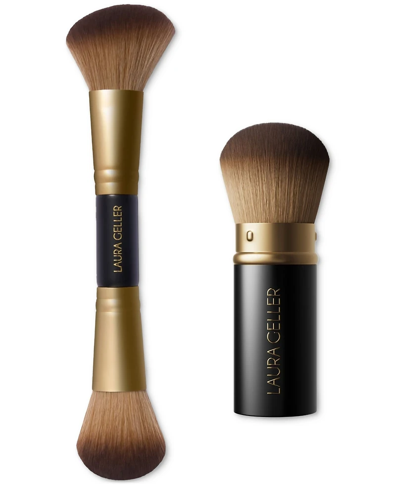 Laura Geller Beauty 2-Pc. Face It All Face Brush Set