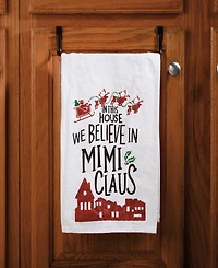 Primitives by Kathy in This House We Believe in Mimi Claus Kitchen Towel