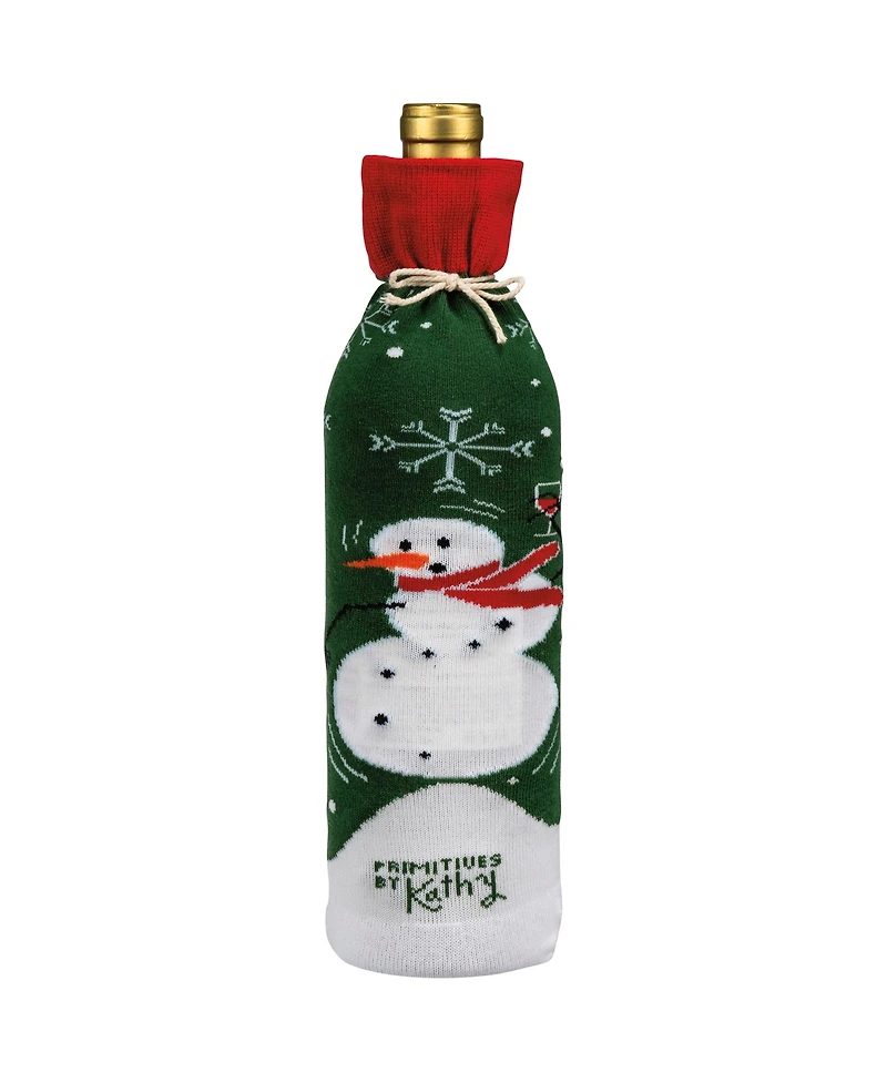 Primitives by Kathy Tis the Season to Get Tipsy Bottle Sock