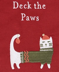 Primitives by Kathy Deck the Paws Kitchen Towel