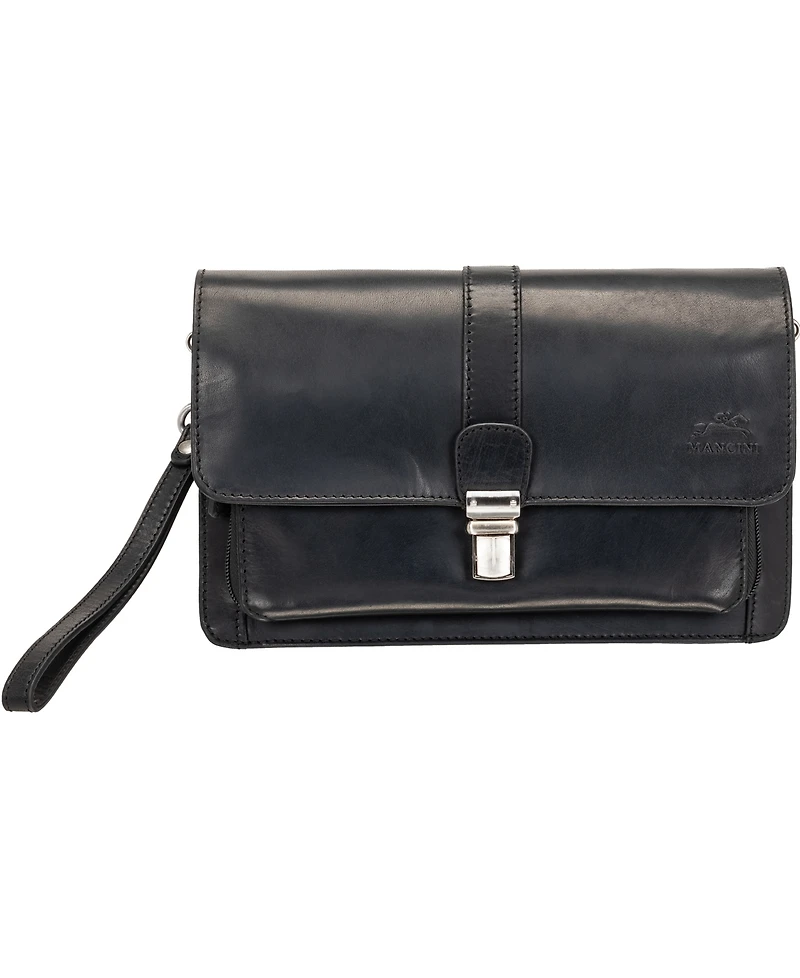 Mancini Men's Buffalo Front Organizer Bag