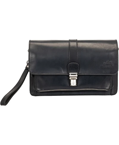 Mancini Men's Buffalo Front Organizer Bag