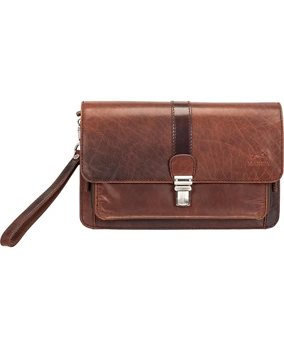 Mancini Men's Buffalo Front Organizer Bag