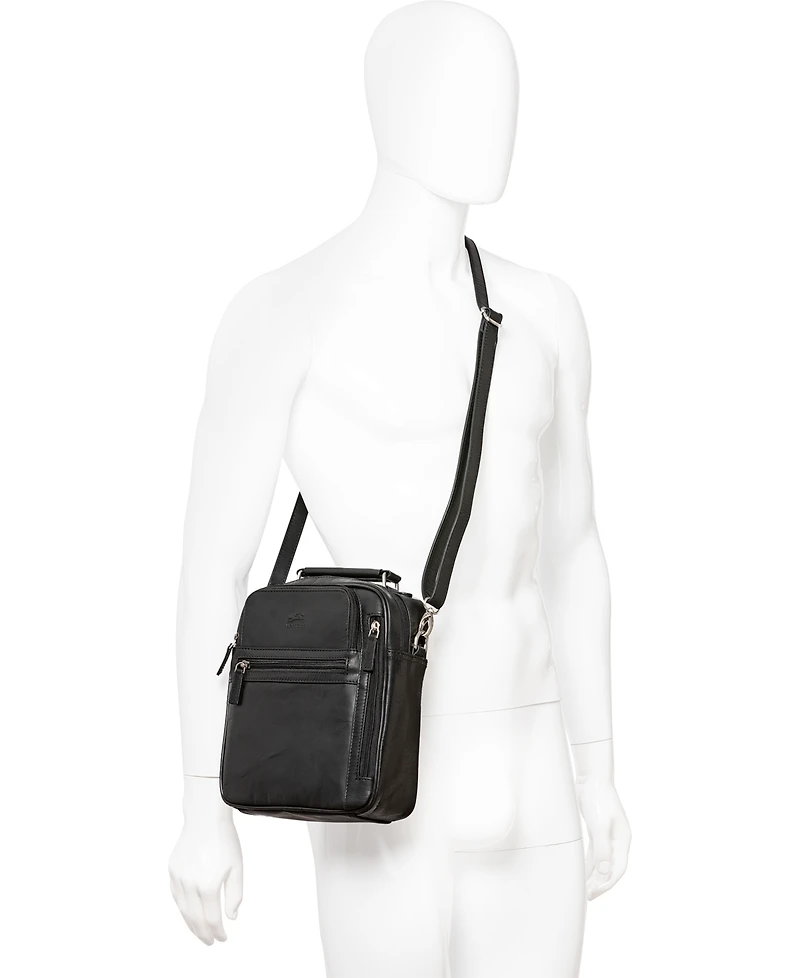 Mancini Men's Buffalo Large Bag