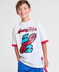 Macy's Marvel X Nba Kids Spider-Man 1962 Printed Short Sleeve Jersey, Exclusive