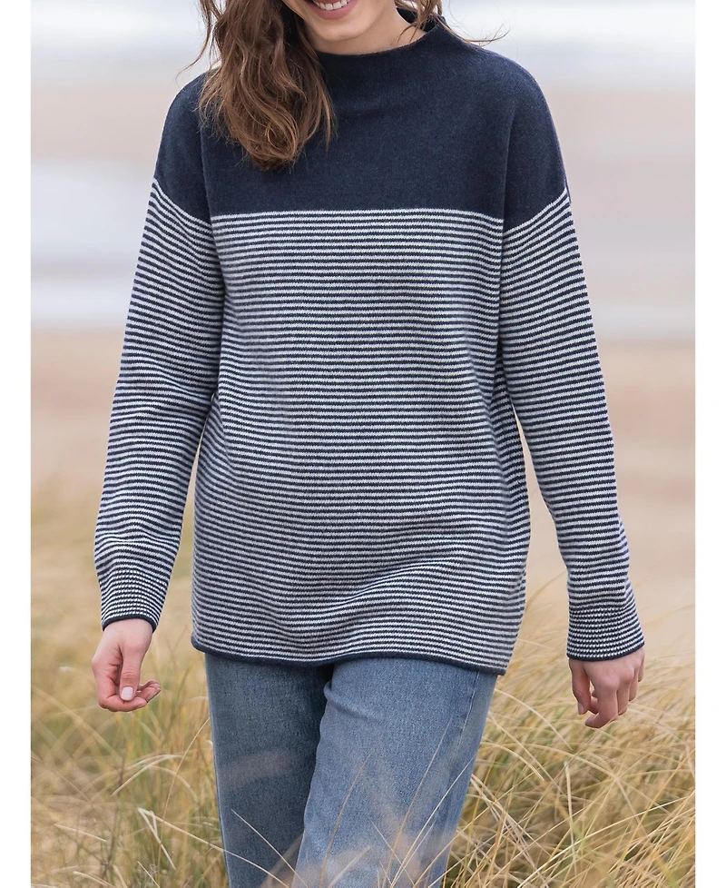Celtic & Co. Women's Felted Funnel Neck Sweater